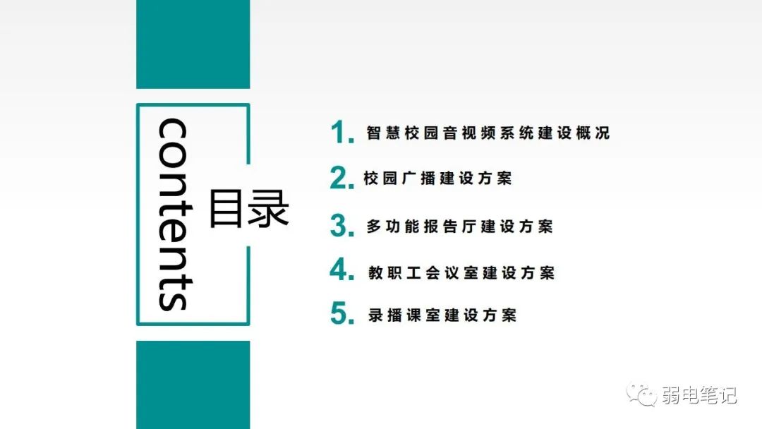 智慧校園音視頻系統(tǒng)解決方案匯報(bào)